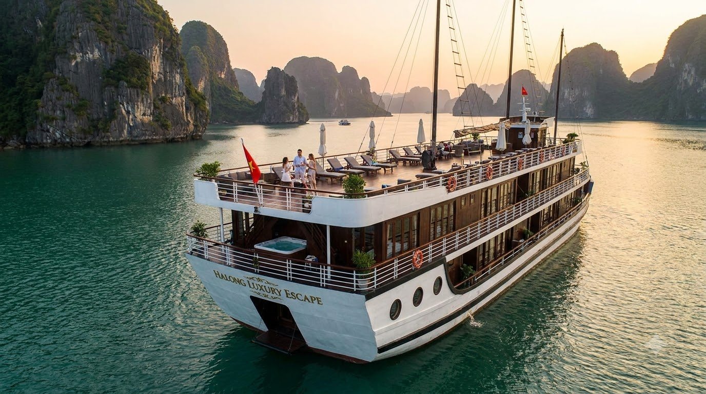 Ha Long Luxury Cruise Escape — premium junk boat